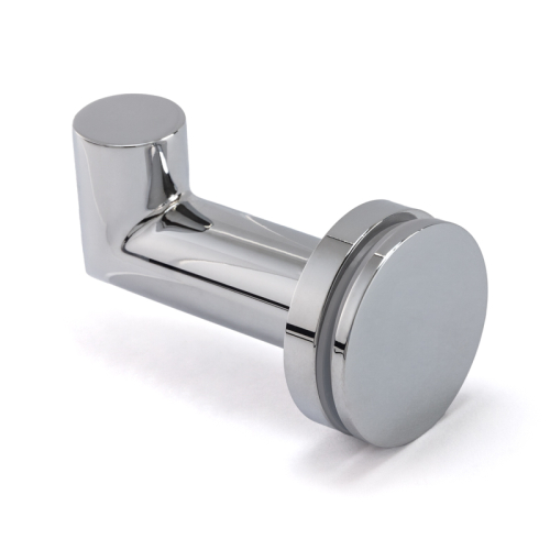 Caster Series Double Robe Hook in Polished Chrome