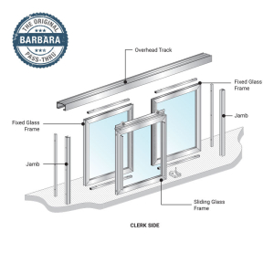 FHC Barbara Horizontal Sliding Pass-Thru Assembly OXO