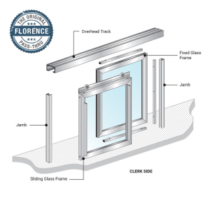 FHC Florence Horizontal Sliding Pass-Thru Assembly XO-OX