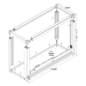 FHC Gibraltar Showcase 4000 Series Frame 