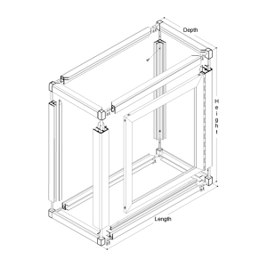 FHC Avalon Showcase 4040 Series Frame 