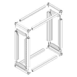 FHC Avalon Showcase 4042 Series Frame with Hinged Door Ends