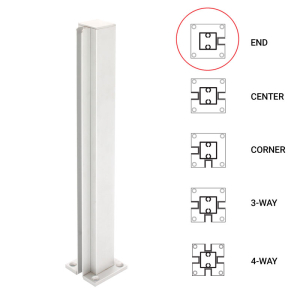 FHC 12" End Standard Partition Post