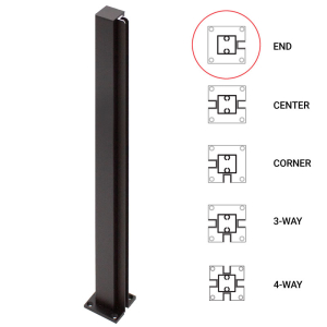 FHC 18" End Standard Partition Post