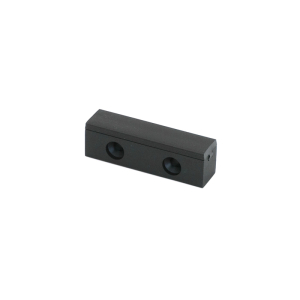 FHC Single Door Stop Header Mounted - Matte Black