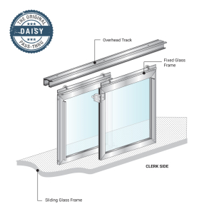 FHC Daisy Horizontal Sliding Pass-Thru Assembly XX No Wall Jambs