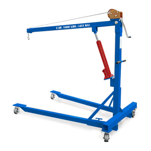 FHC Mobile Hydraulic Boom Glass Manipulator With Manual Crank Winch