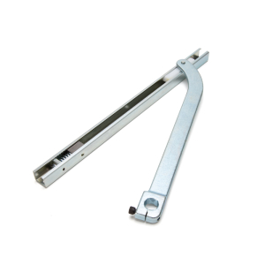 FHC Offset Arm Assembly with Mortise Type Slide Track for 7/8" Deep Rail - Satin Anodized