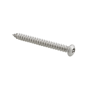 FHC Sentrt-27 Pan Head Screw With Pin - #14 x 2-1/2 In - Chrome