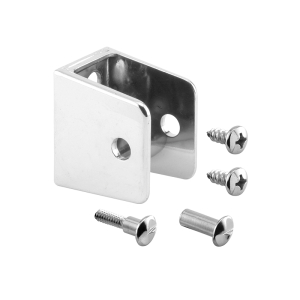 FHC U-Bracket For 7/8" Panels - Zinc Alloy Construction - Chrome Plated (Single Pack)