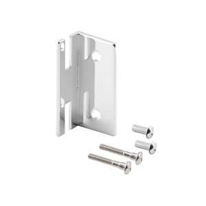 FHC Keeper For Throw Latch - 2-1/2" - Zamak - Chrome Plated - Ada Emergency (Single Pack)