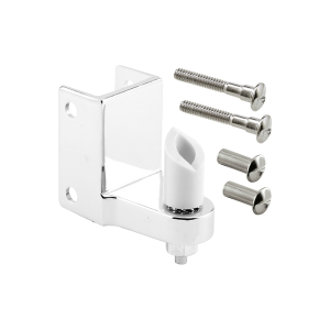 FHC Post Mounted Gravity Pivot Hinge - 1-1/4" - Zamak - Chrome (Single Pack)