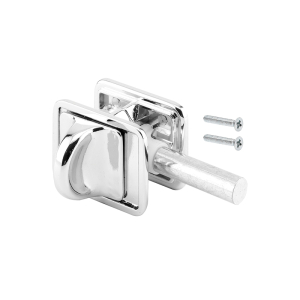 FHC Concealed Slide Latch - 1-3/4" - Diecast Zamak - Chrome Plated Finish (Single Pack)