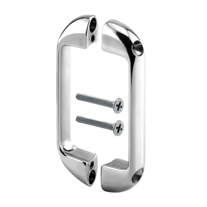 FHC Double Door ADA Pull with Fasteners - 3-1/2" Hole Centers
