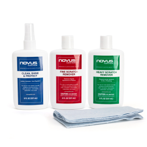 FHC Novus Plastic Polish Three Step System - 8 Oz. Kit