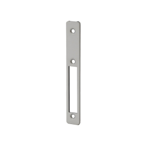 FHC Cover Plate For Dead Bolt - Radiused - Clear Anodized   