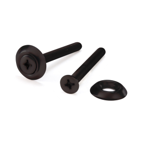 FHC 1/4" -20 Threaded Shoulder Bolt Kit With Finish Washer for FHC 89 Back-to-Back Pulls - Dark Bronze