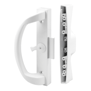 FHC Sliding Door Latch Clamp Type - White 