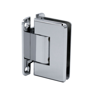 FHC Hydraulic Series Carolina Beveled Wall Mount Hinge - Full Back Plate