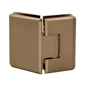 FHC Carolina Series 135 Degree Adjustable Glass-to-Glass Hinge for 3/8" to 1/2" Glass 