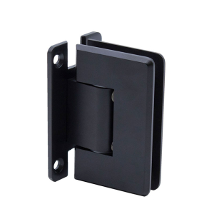 FHC Carolina Adjustable Wall Mount Hinge with Full Back Plate - Matte Black