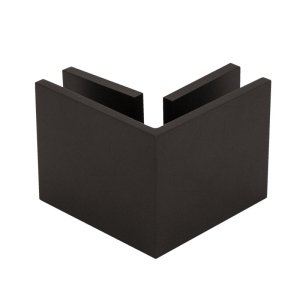 FHC Square 90 Degree Glass Clamp - Oil Rubbed Bronze