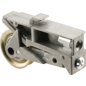 Single 1-1/4" Steel Roller Assembly - Plain Back/Unique - Diecast
