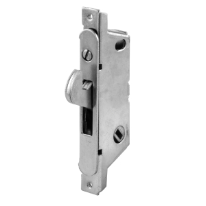 FHC Sliding Door Mortise Lock 45 Degree Round Face - Stainless Steel 