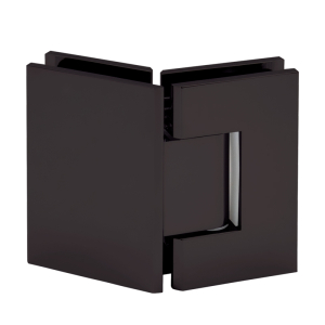 FHC Glendale Series 135 Degree Adjustable Glass-to-Glass Hinge for 3/8" to 1/2" Glass 