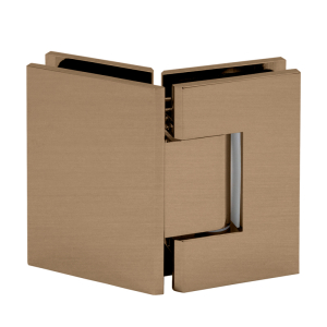 FHC Glendale Series 135 Degree Adjustable Glass-to-Glass Hinge for 3/8" to 1/2" Glass 