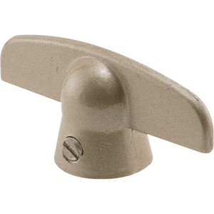 FHC Tee Handle Crank - 3/8" Bore - Champagne - Pella