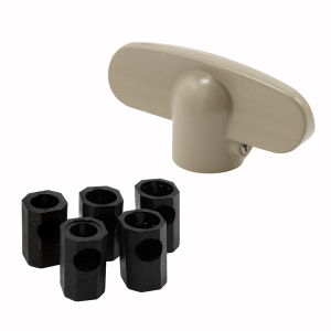 FHC Tee-Crank Handle Universal with Adapter - Drftwood 