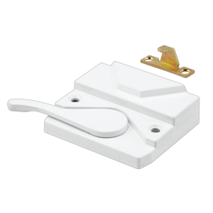 FHC Sash Lock and Keeper - Left Hand - White 