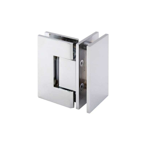 FHC Junior Glendale 90 Degree Glass-to-Glass Hinge for 1/4" Glass