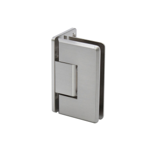 FHC Jr Preston Wall Mount Hinge Full Offset Back Plate 1/4" Glass 5 Degree Positive