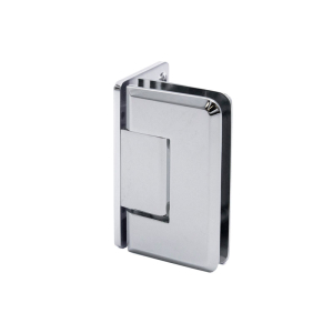 FHC Jr Preston Wall Mount Hinge Full Offset Back Plate 1/4" Glass 5 Degree Positive