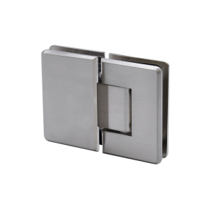 FHC Jr Preston 180 Degree Glass-to-Glass Hinge for 1/4" Glass 