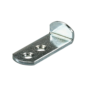 FHC 1/4" Mirror L-Clip 9/16" x 1-1/4" - Anochrome - 100pk