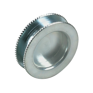 FHC Showcase Finger Pull 1-1/16" ia For 1/4" Glass