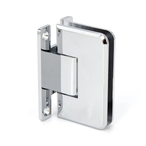 FHC Hydraulic Series Pasadena Beveled Wall Mount HD Hinge Full Back Plate