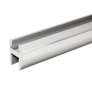 FHC Extrusion for Premium Shower Door Header 95" - Polished Chrome