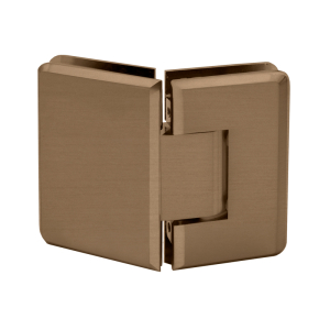 FHC Preston Series 135 Degree Adjustable Glass-to-Glass Hinge for 3/8" to 1/2" Glass 