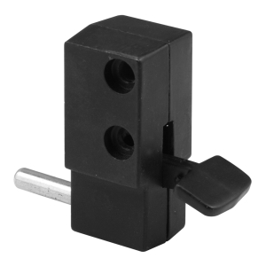 FHC Sliding Door Step-On Lock - Black 