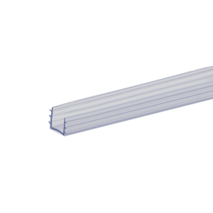 FHC Shower Door Header Vinyl for 3/8" Glass - 95" - Clear