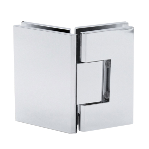 FHC Venice Series 135 Deg Adjustable Glass-to-Glass Hinge for 3/8" to 1/2" Glass