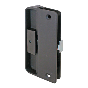 FHC Black Plastic - Screen Door Latch And Pull Mortise Style (Single Pack)