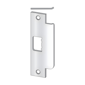 FHC ANSI Standard Strike with Mortise Lever Locksets 1-1/4" x 4-7/8"