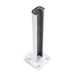 FHC AW Surface Mount Stanchion - 30" Tall with 5" Square Base