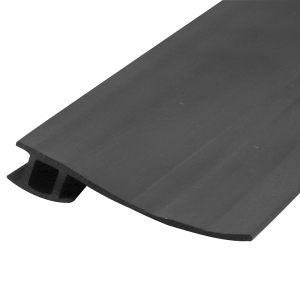 FHC Black Vinyl Sliding Screen Door Bug Seal (Single Pack)