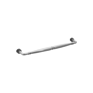 FHC 18" Baroque Style Towel Bar Single-Sided for 1/4" to 1/2" Glass